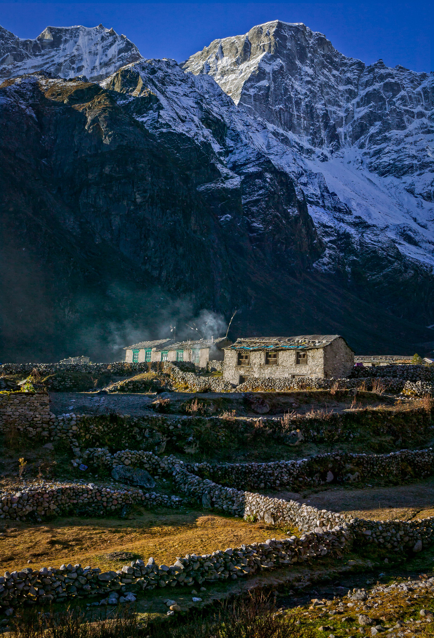 Morning in Thame, Everest/Khumbu Region, Nepal