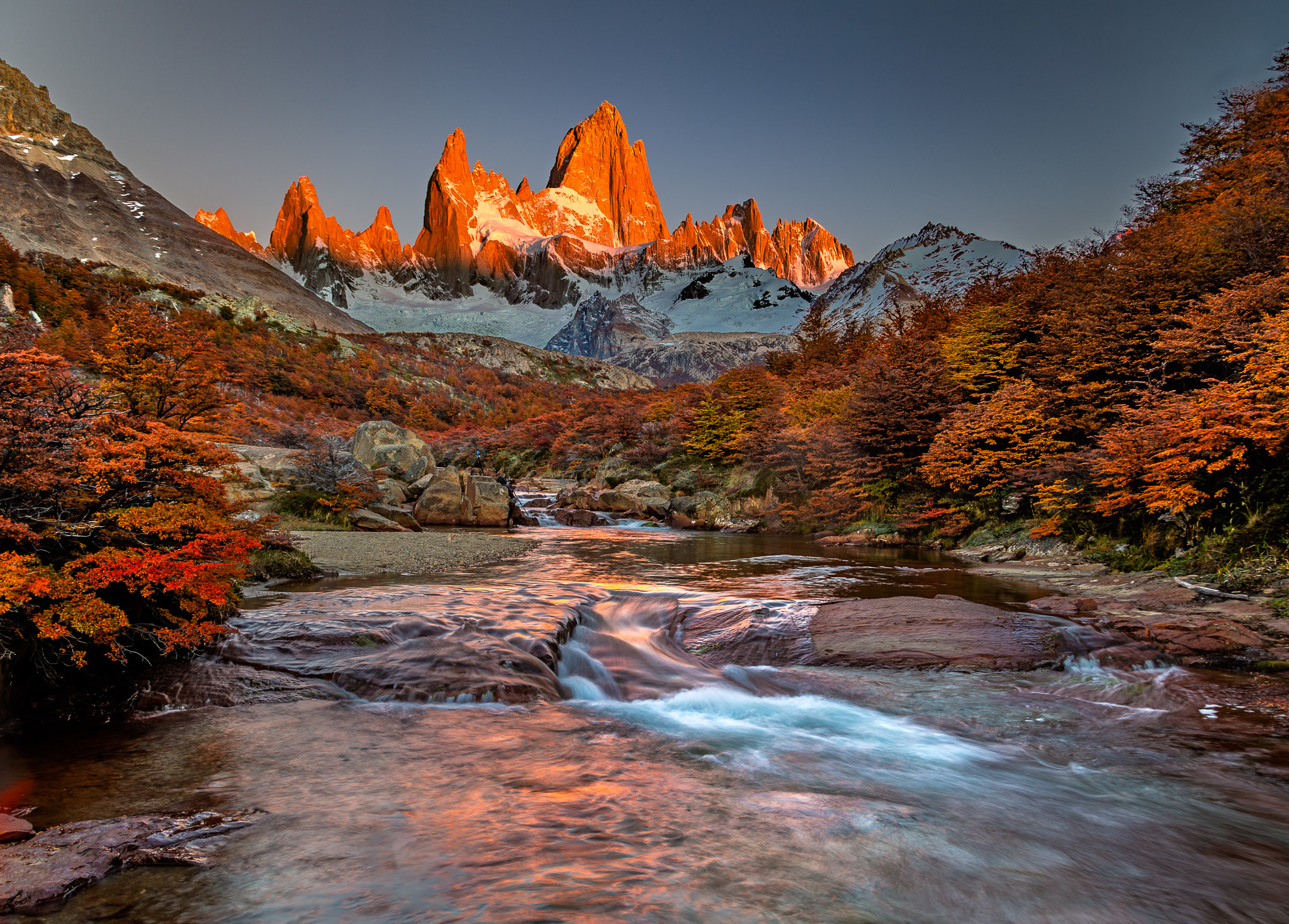 Fitz Roy & Arroyo del Salto, Patagonia, Argentina