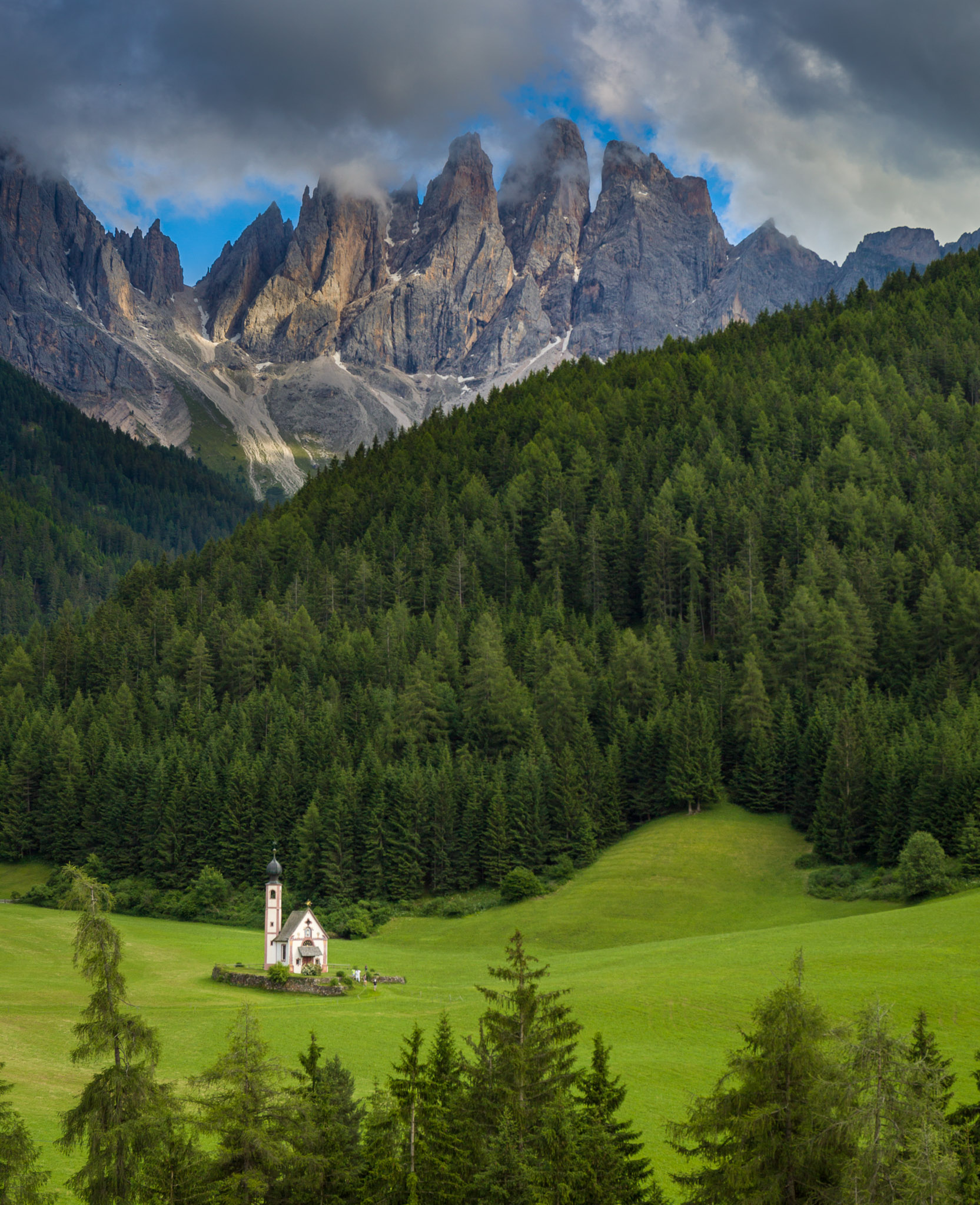 St. Johann, Val di Funes, Italian Dolomites