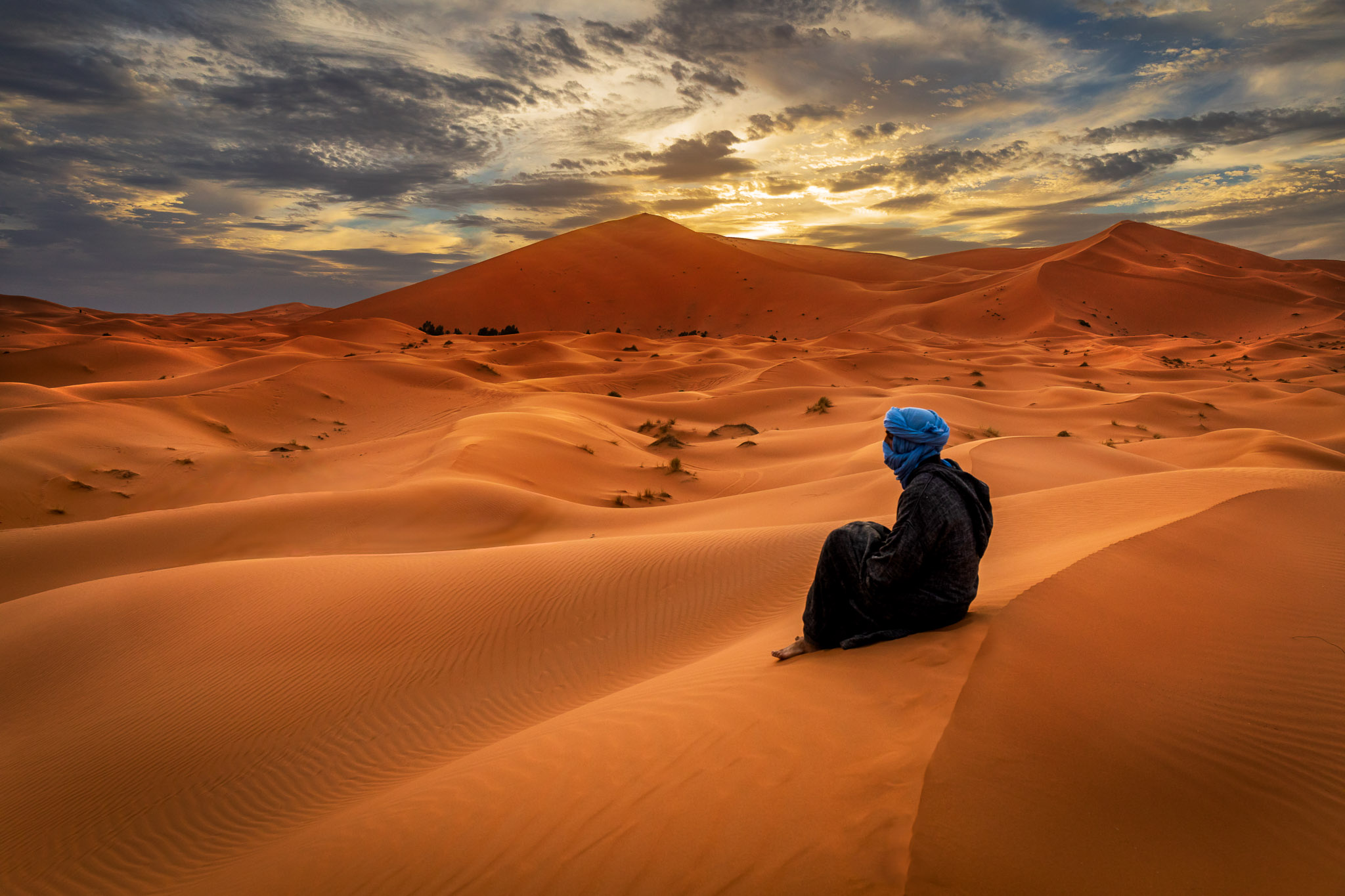 Erg Chebbi sunset, Morocco