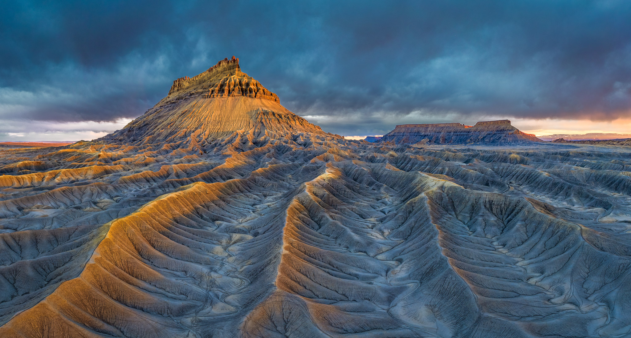 Factory Butte Sunset