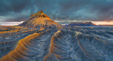 Factory Butte Sunset