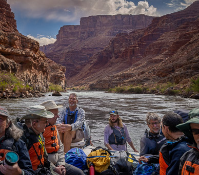 Ed, Finger, & Doug (R to L), our fabulous guides