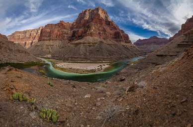 Confluence of the Little Colorado River with Colorado River
