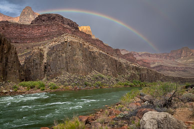 National Canyon rainbow, Colorado River