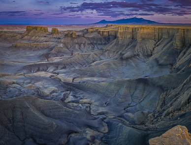 Sunset from Moonscape Overlook