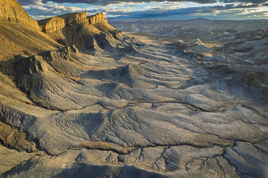 Sunset near North Caineville Mesa