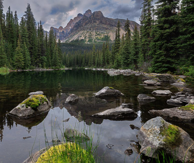 Linda Lake & Cathedral Mountain