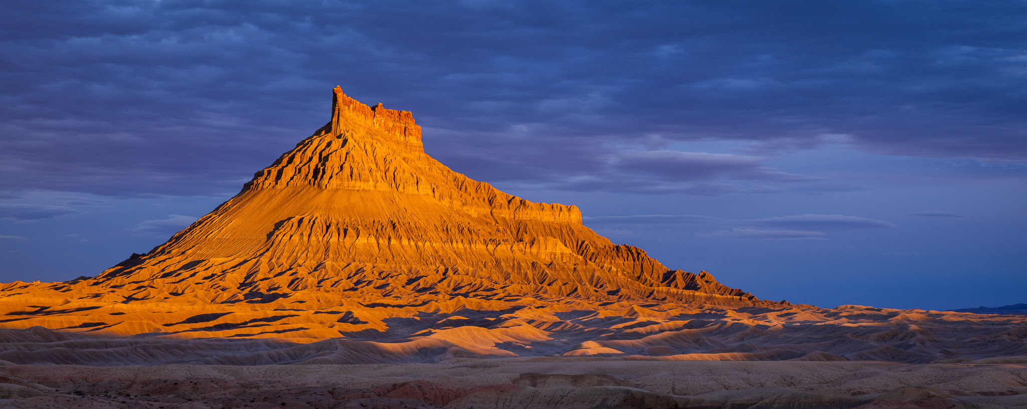 Factory Butte Sunset