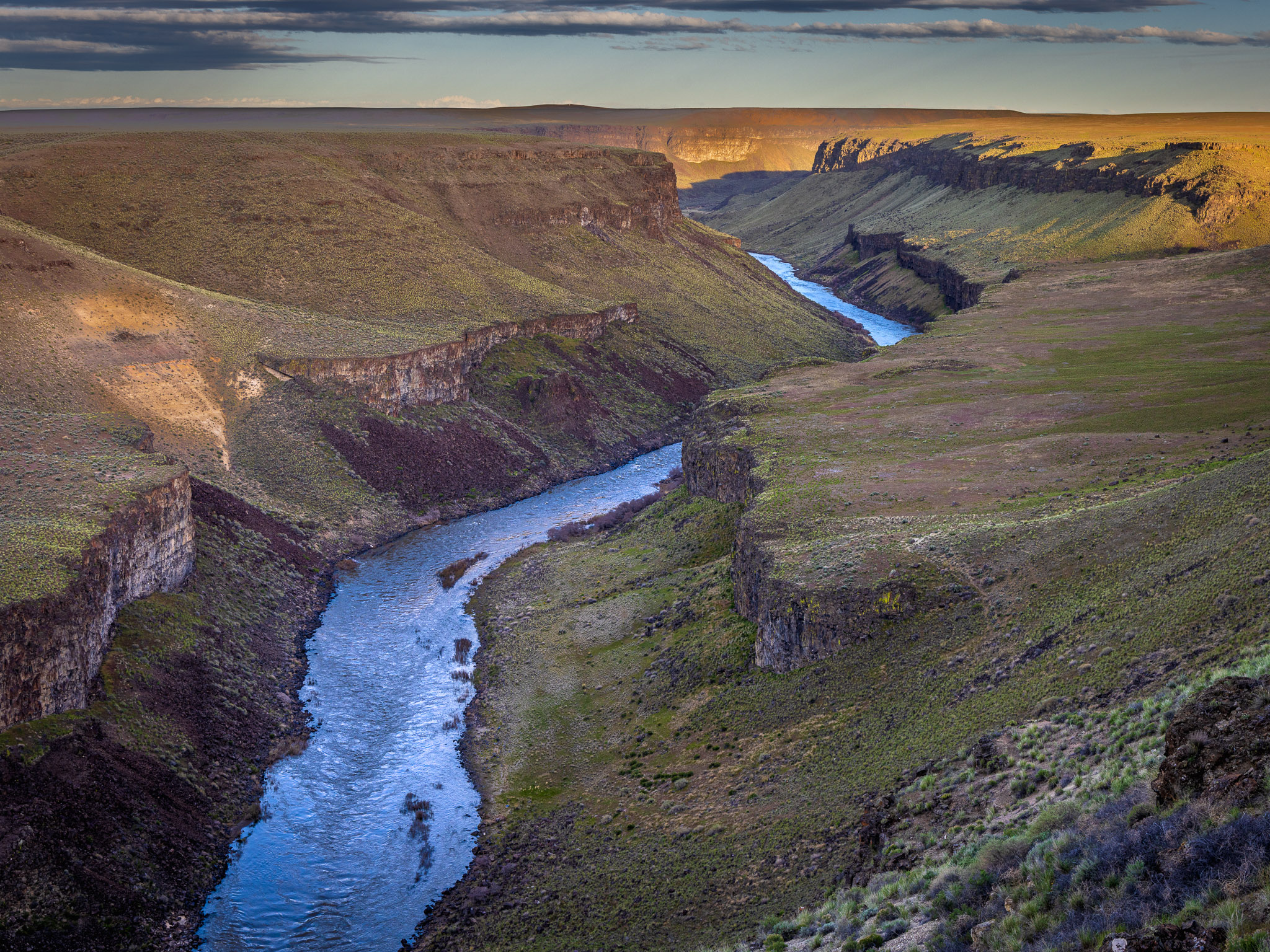 Lower Owyhee River Evening Light