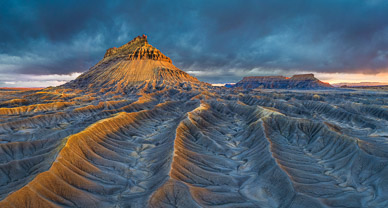 Factory Butte Sunset