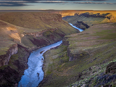 Lower Owyhee River Evening Light