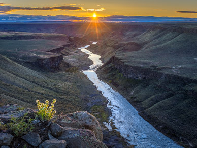 Lower Owyhee River Sunrise