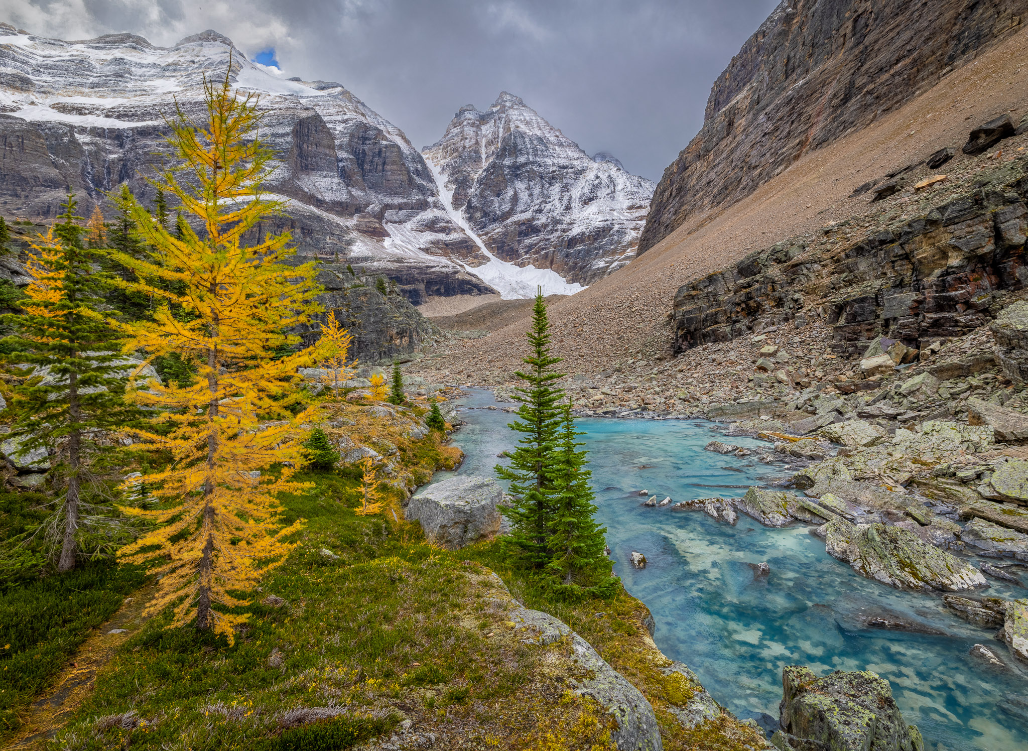 Lefroy Lake outlet stream