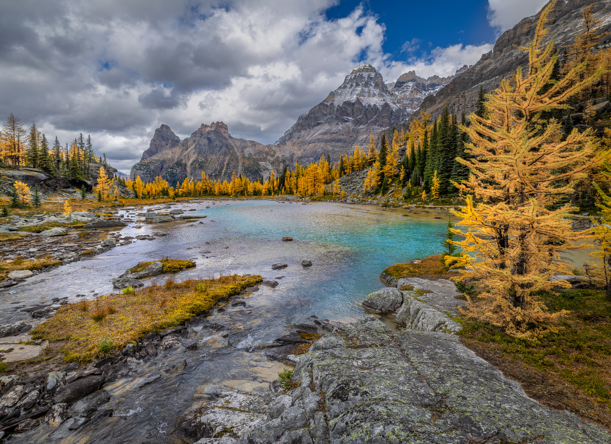 Cascade Lake, Opabin Plateau