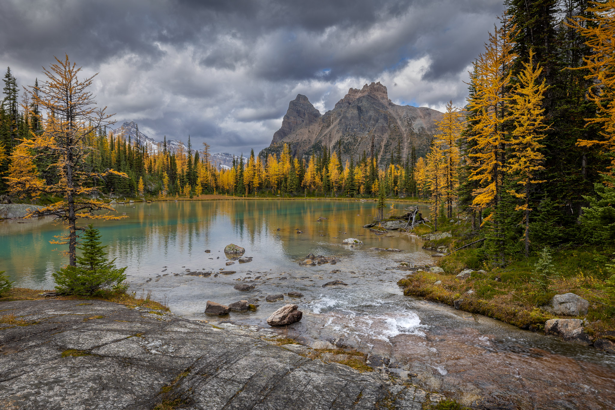 Cascade Lake, Opabin Plateau