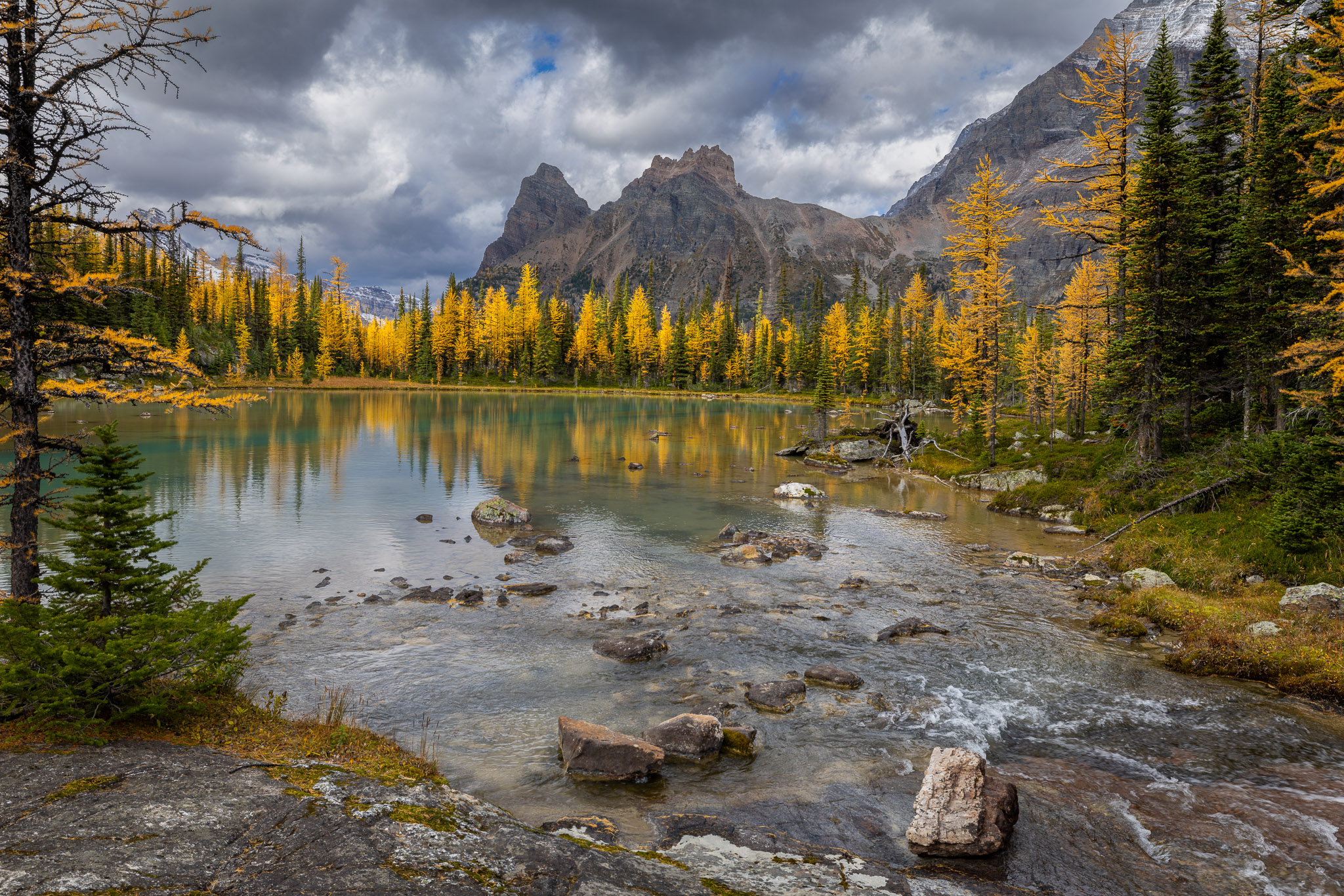 Cascade Lake, Opabin Plateau