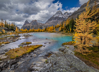 Cascade Lake, Opabin Plateau