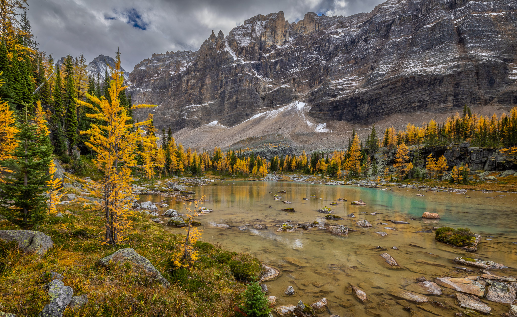 Cascade Lake, Opabin Plateau