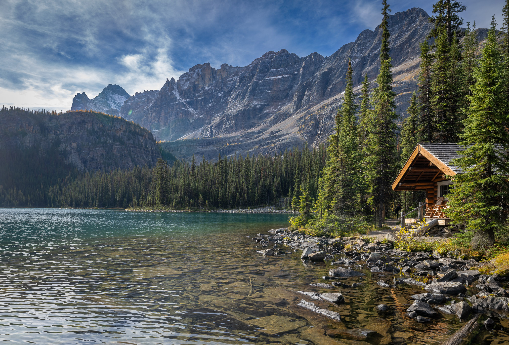 Our Lake O'Hara Lodge cabin