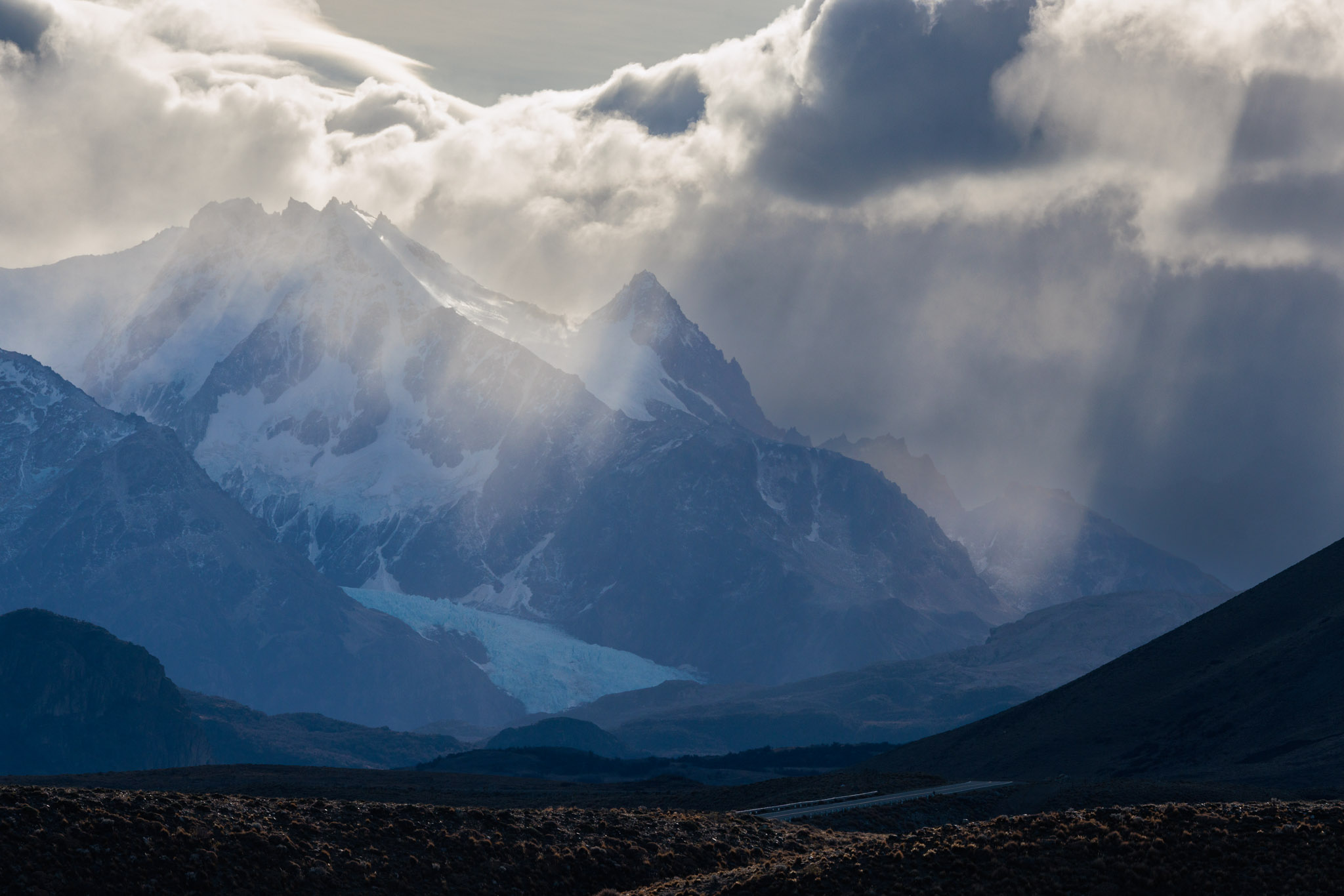 Afternoon storm on Cerro Electrico