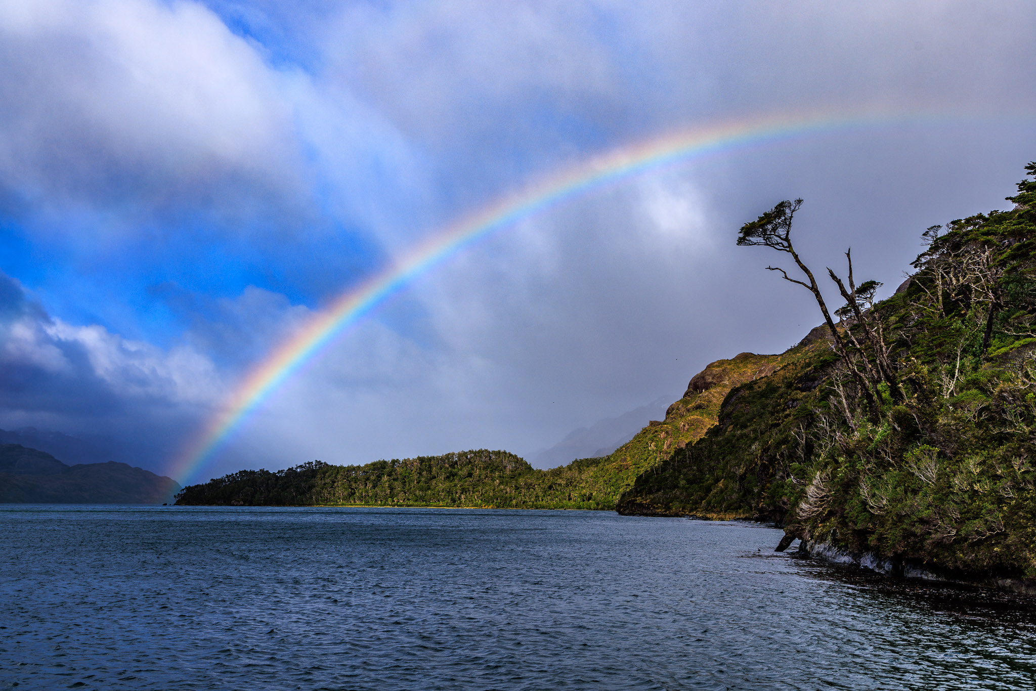 A brief break in the weather