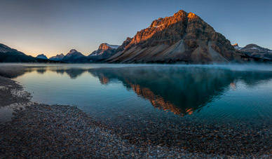 Bow Lake Sunrise, Banff NP