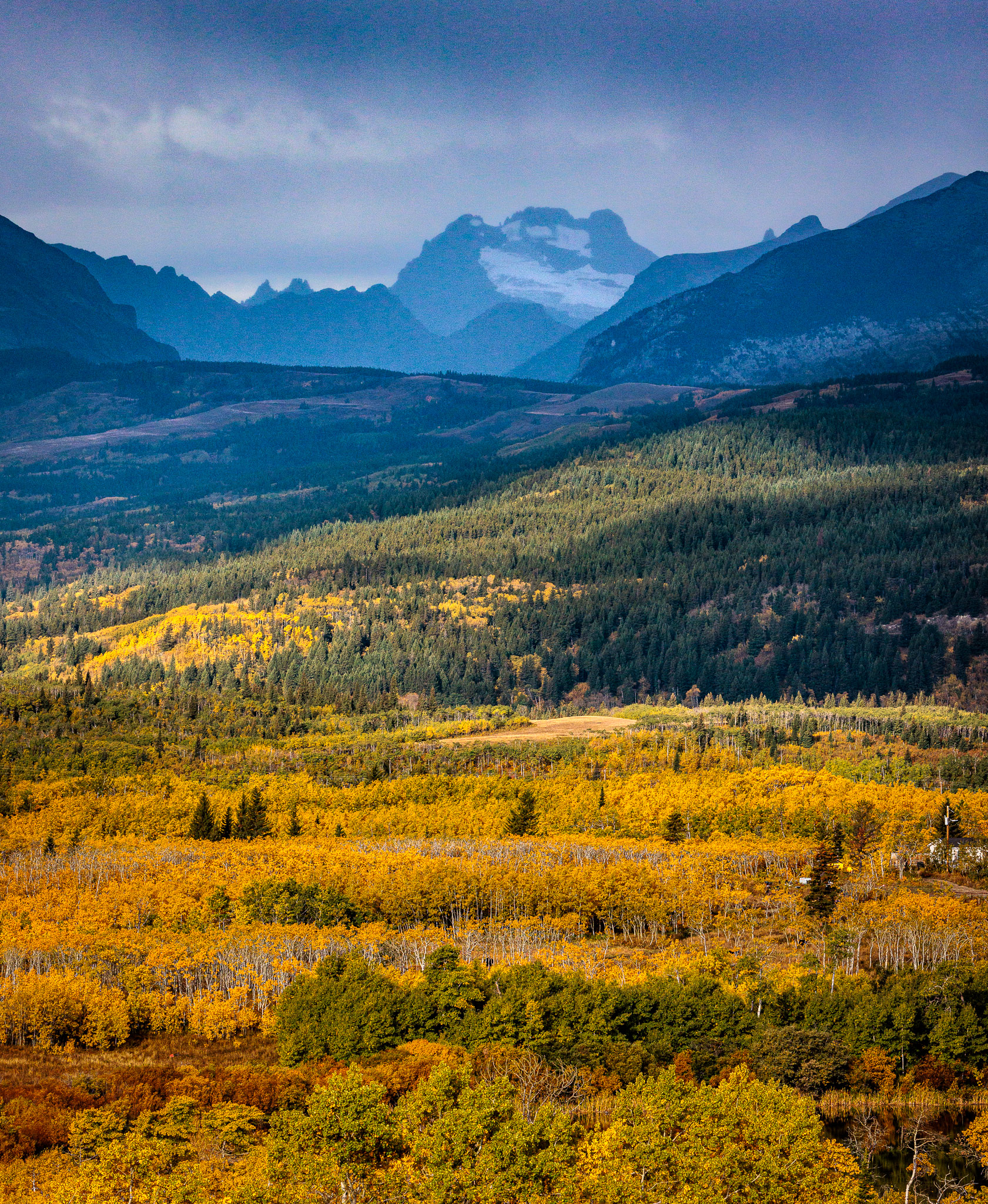 Fall color, Glacier NP