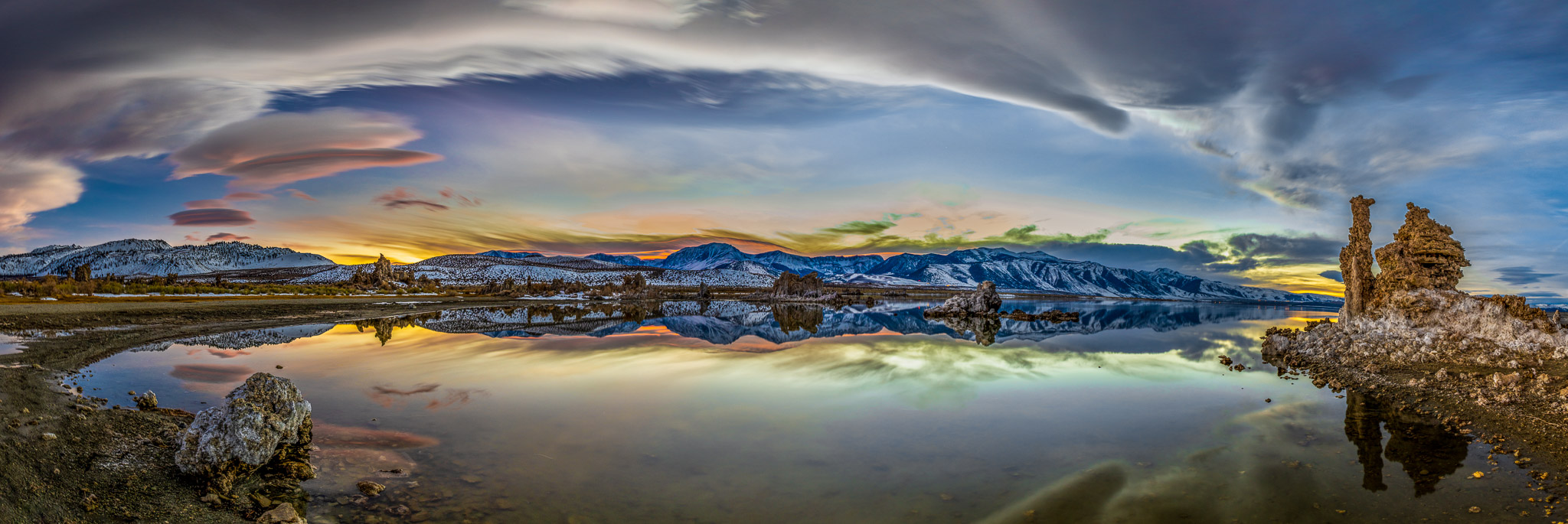 Mono Lake sunset