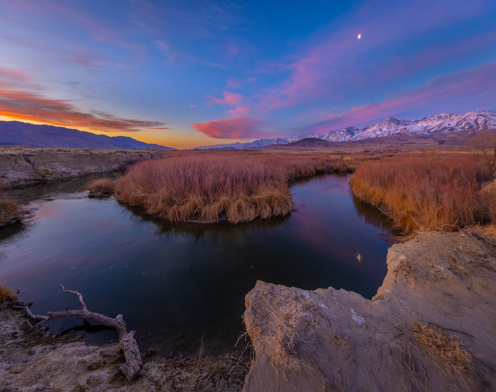 Owens River dawn