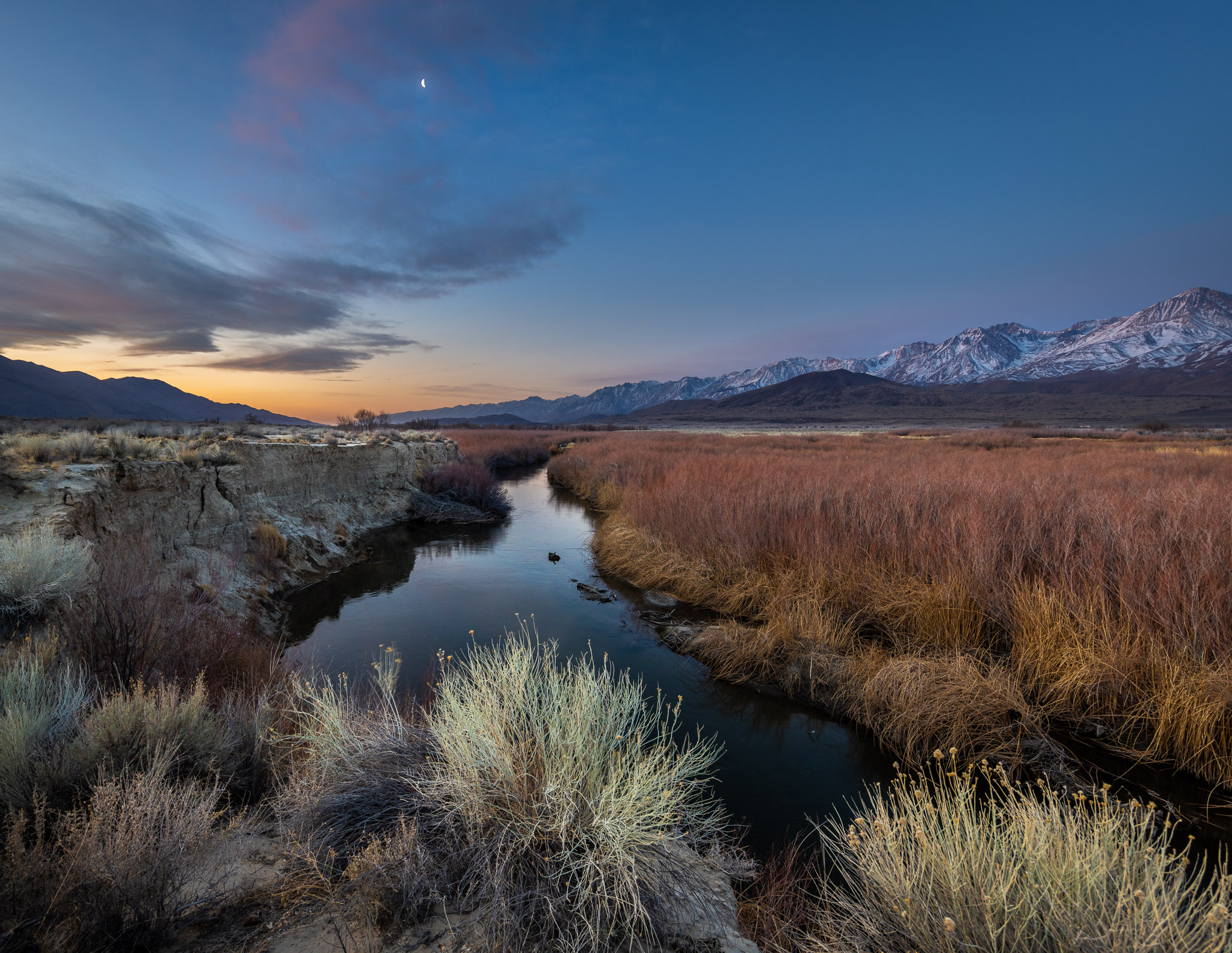 Owens River dawn