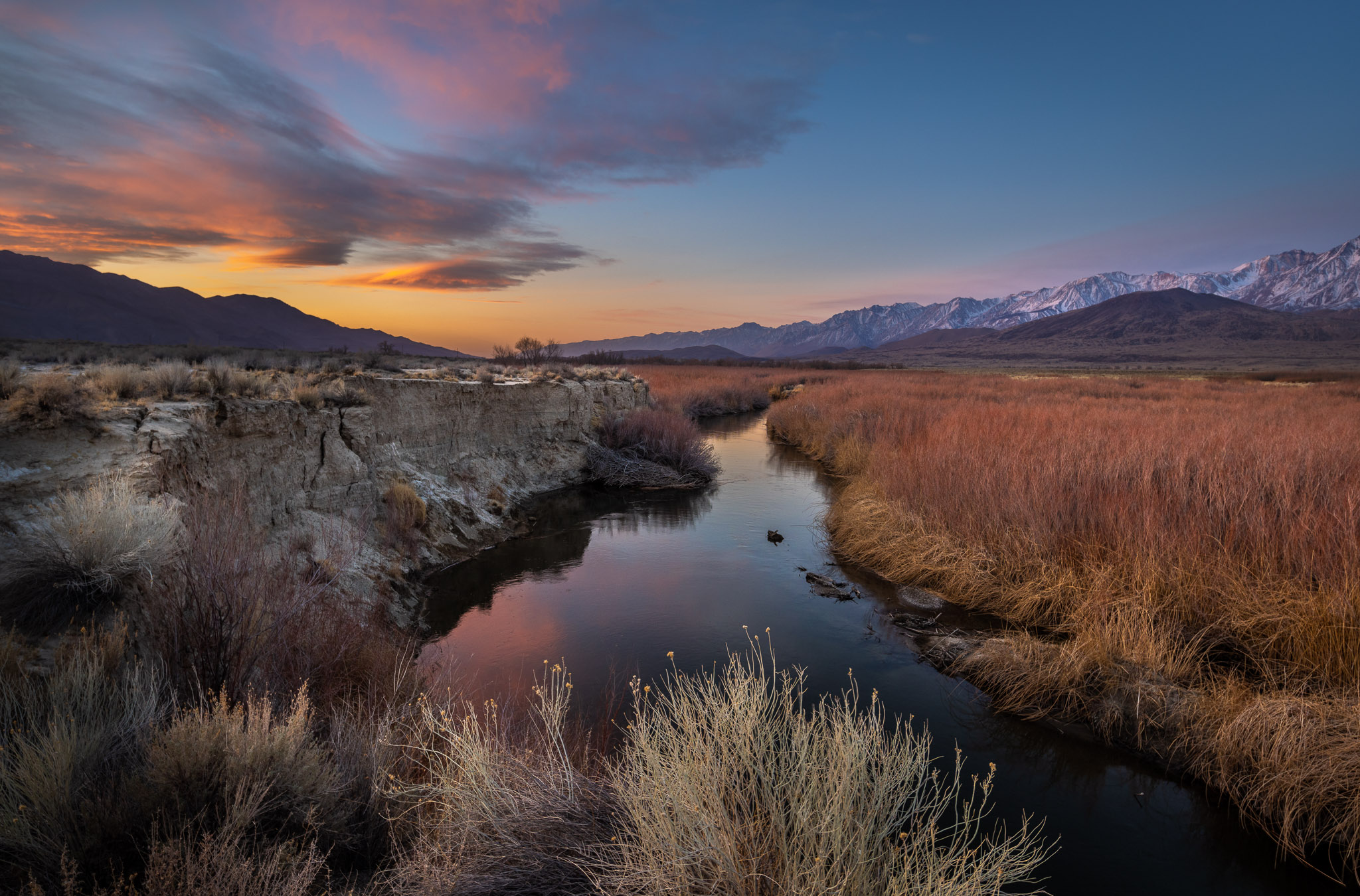 Owens River dawn