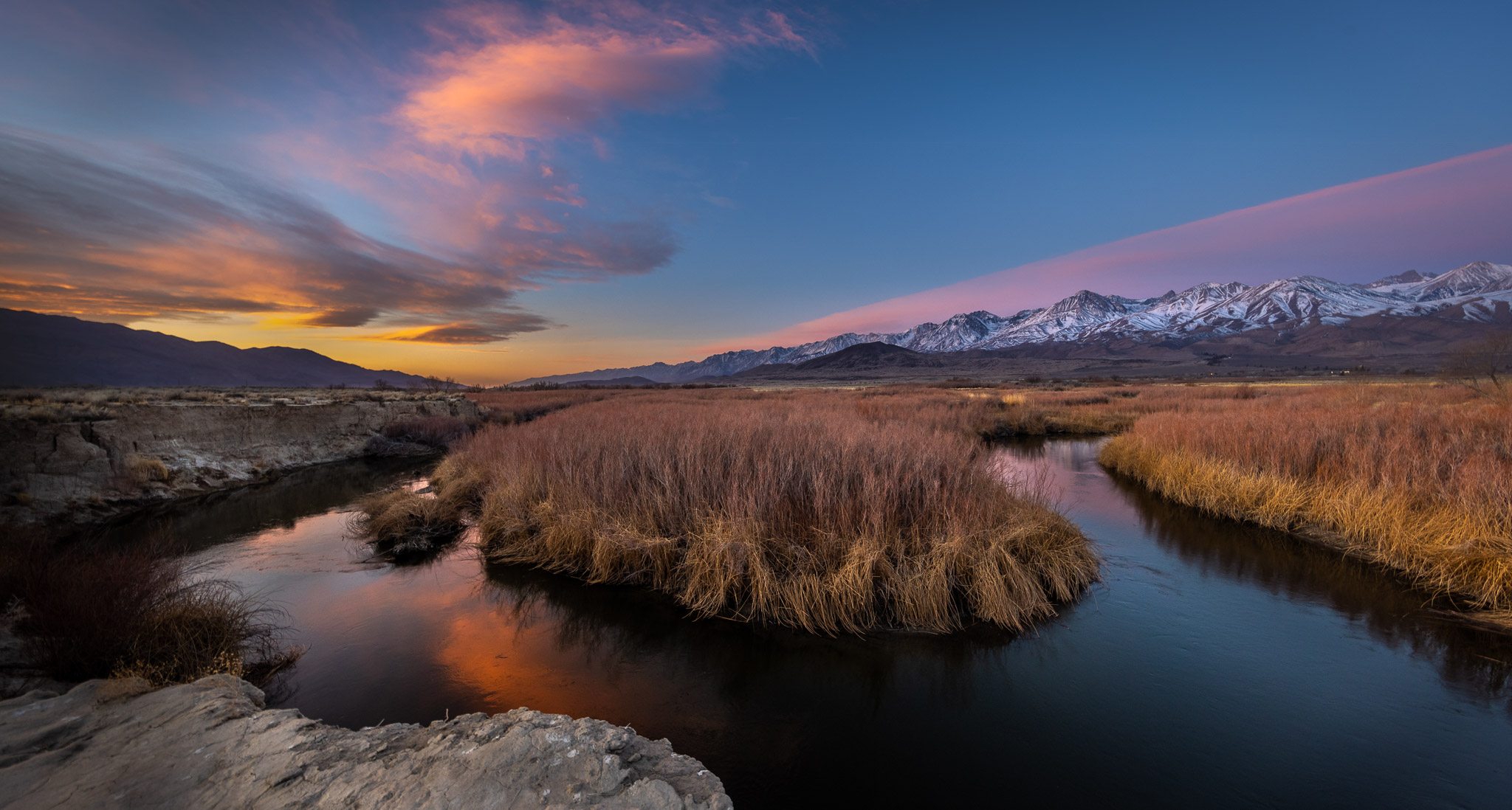 Owens River dawn