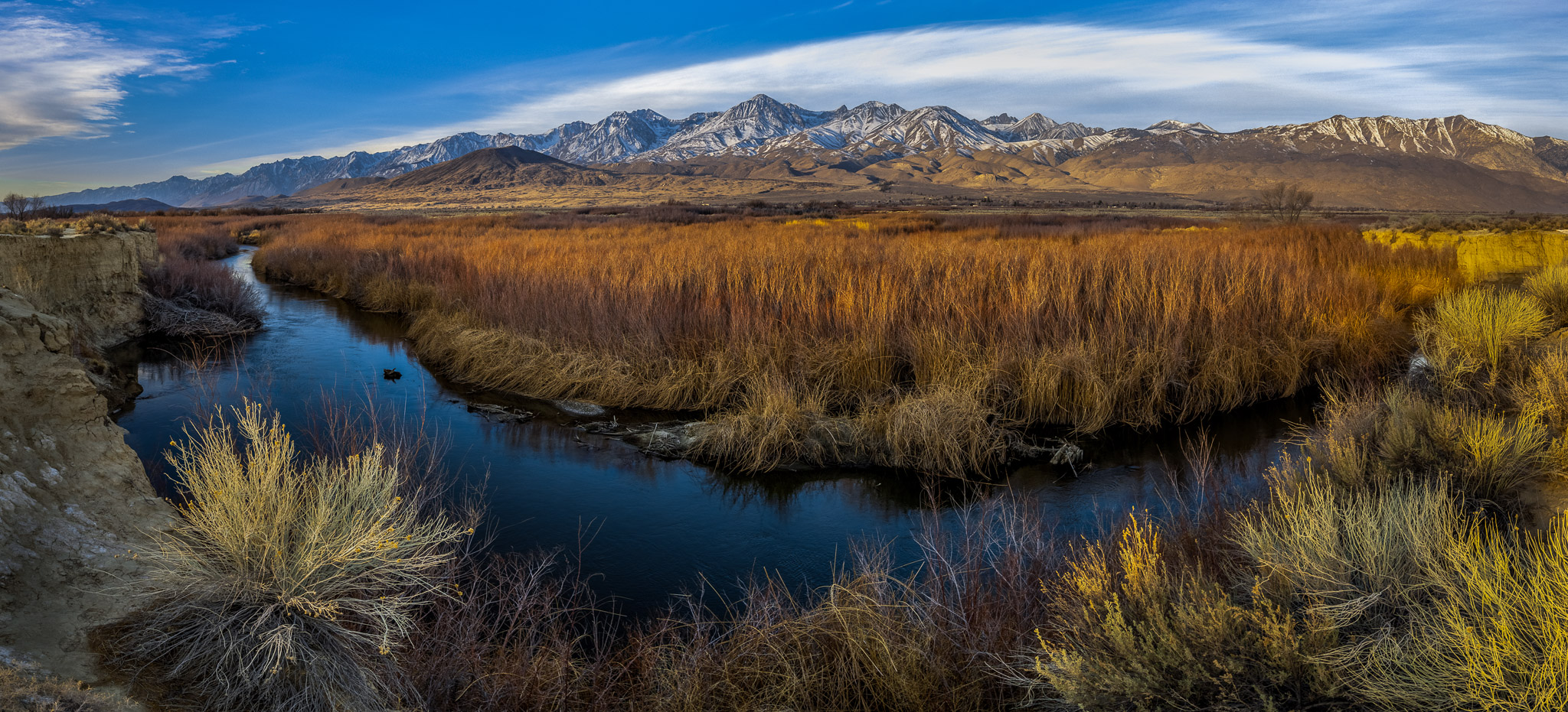 Owens River sunrise