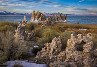 Mono Lake shoreline, California