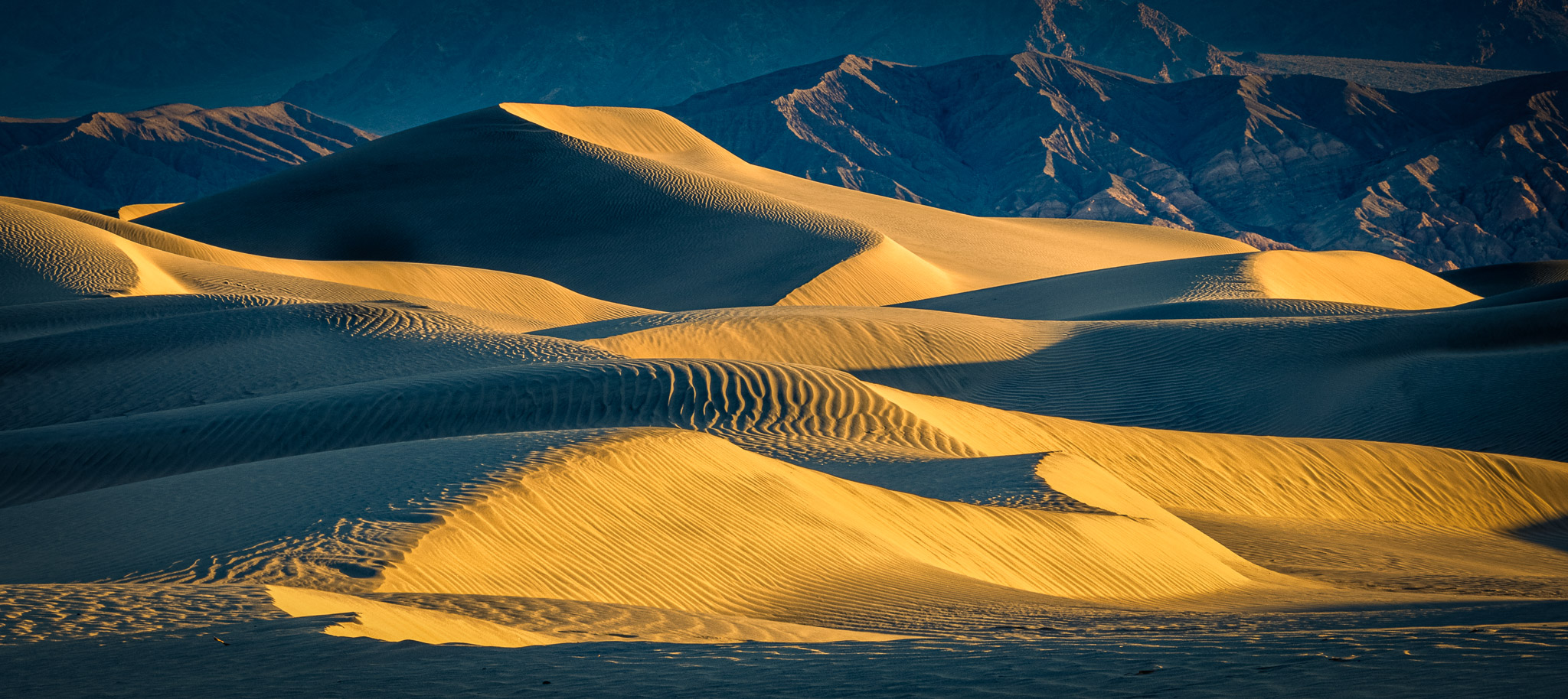 Mesquite Dunes sunrise