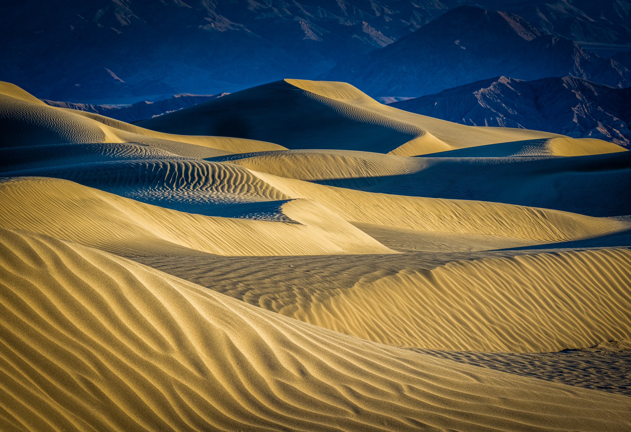 Mesquite Dunes sunrise