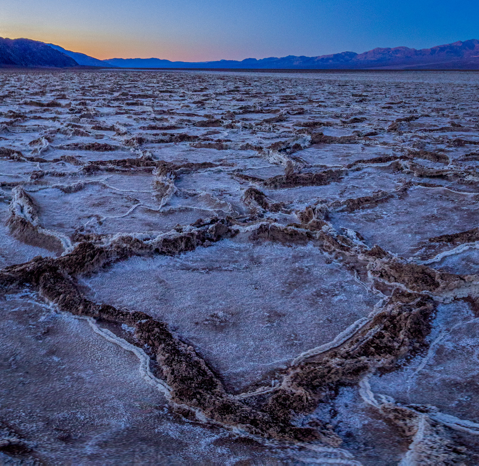 Badwater salt flats