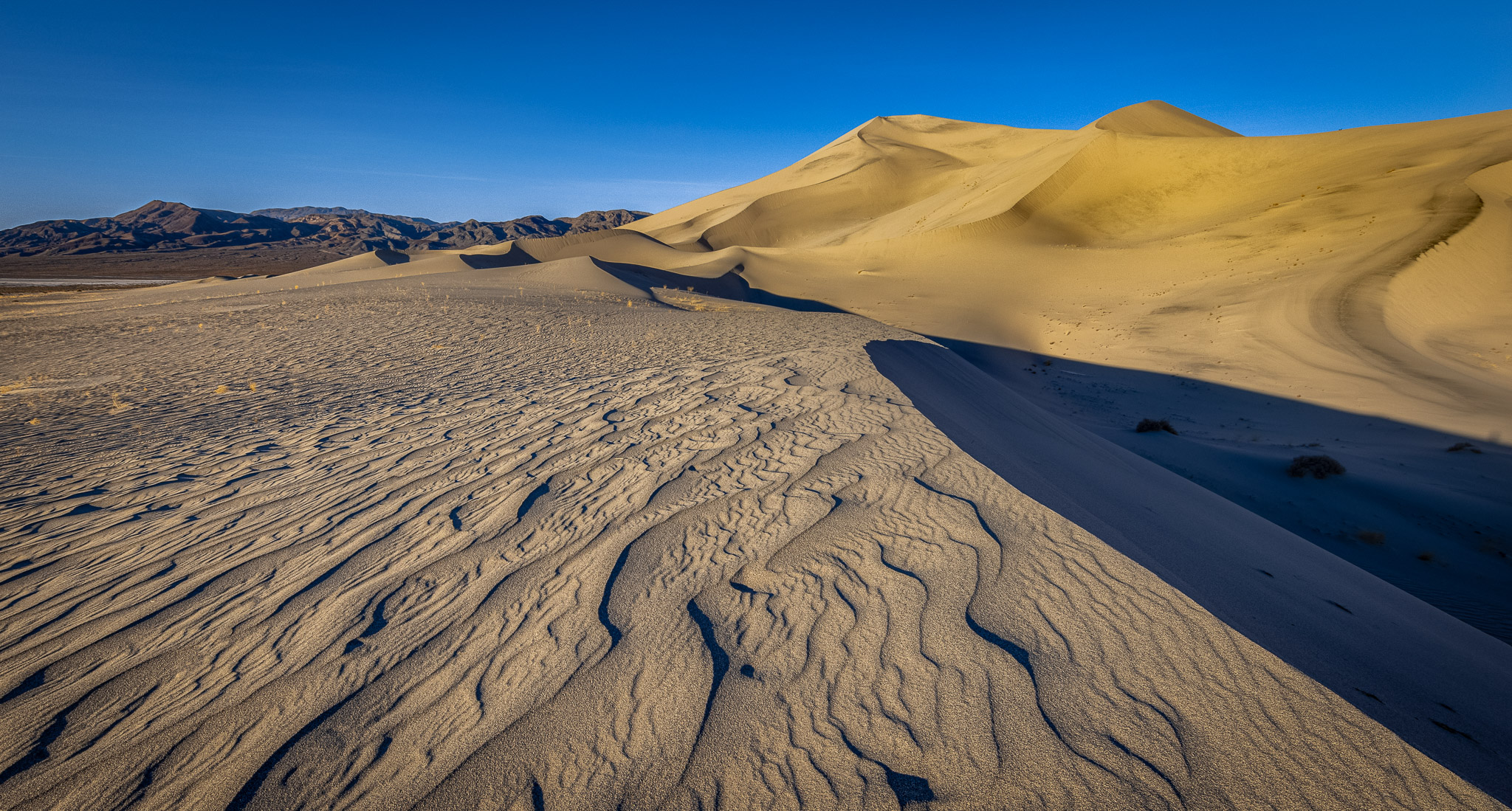 Eureka Dunes evening