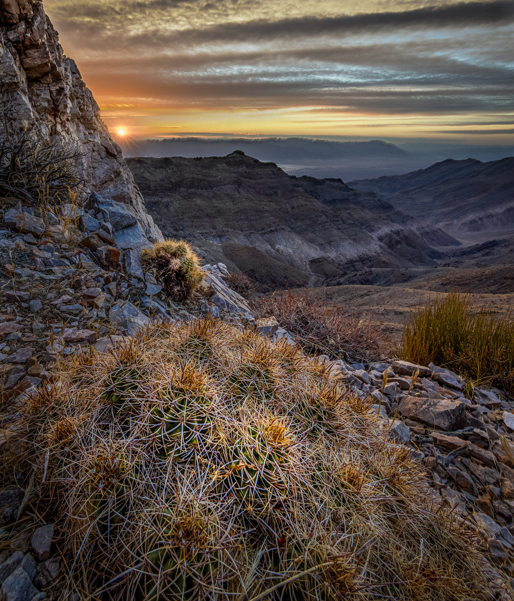 Aguereberry Point sunrise