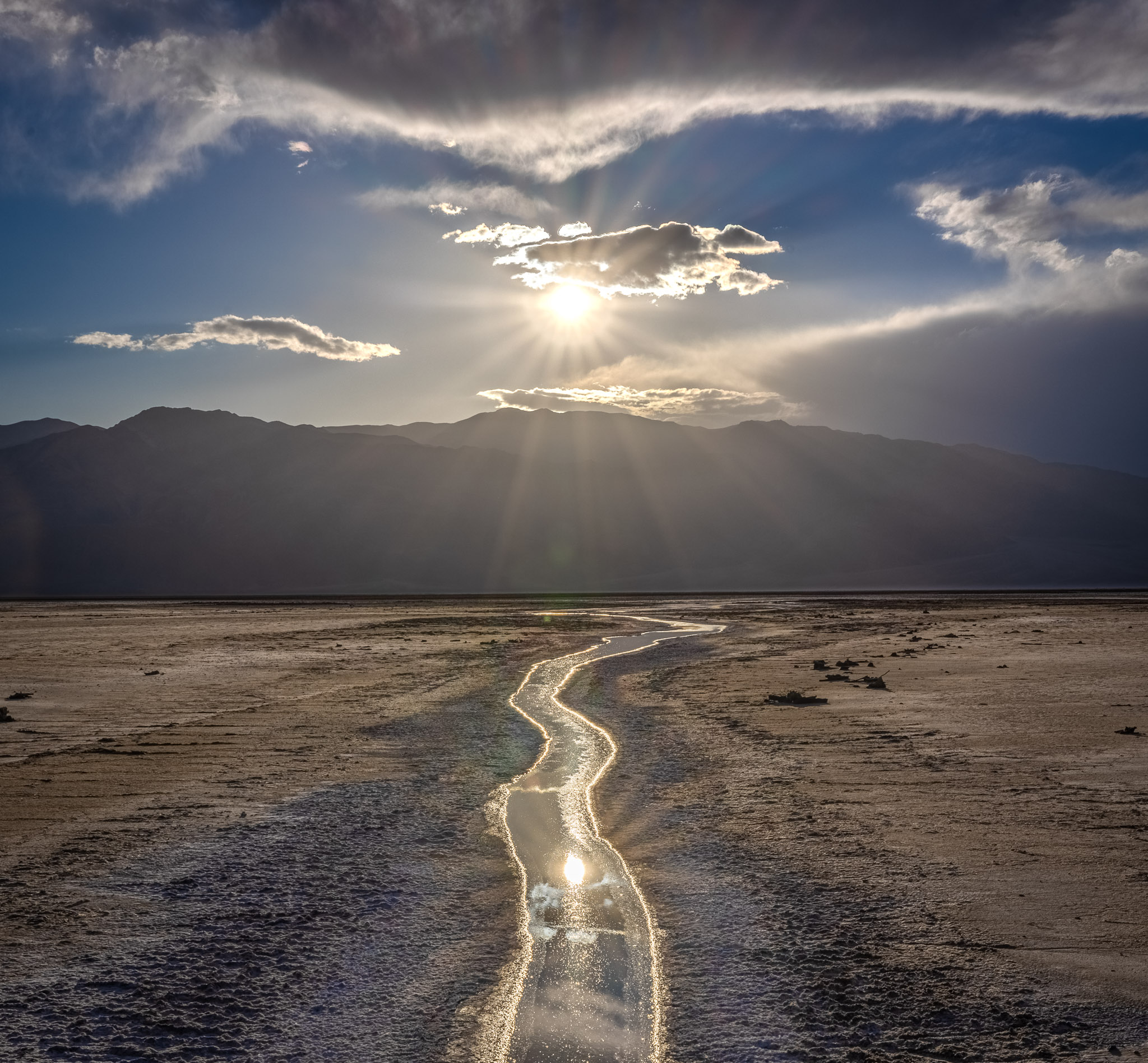 Cottonball Basin sunset