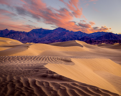 Mesquite Dunes sunrise