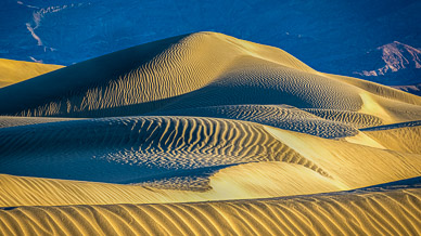 Mesquite Dunes sunrise, Death Valley