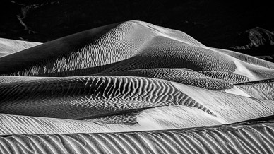 Mesquite Dunes sunrise, Death Valley