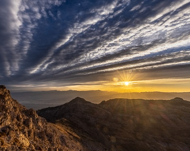 Aguereberry Point sunrise