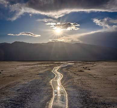 Cottonball Basin sunset