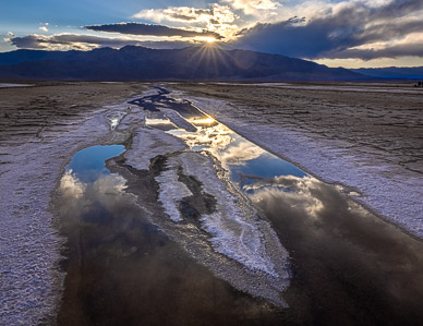 Cottonball Basin sunset