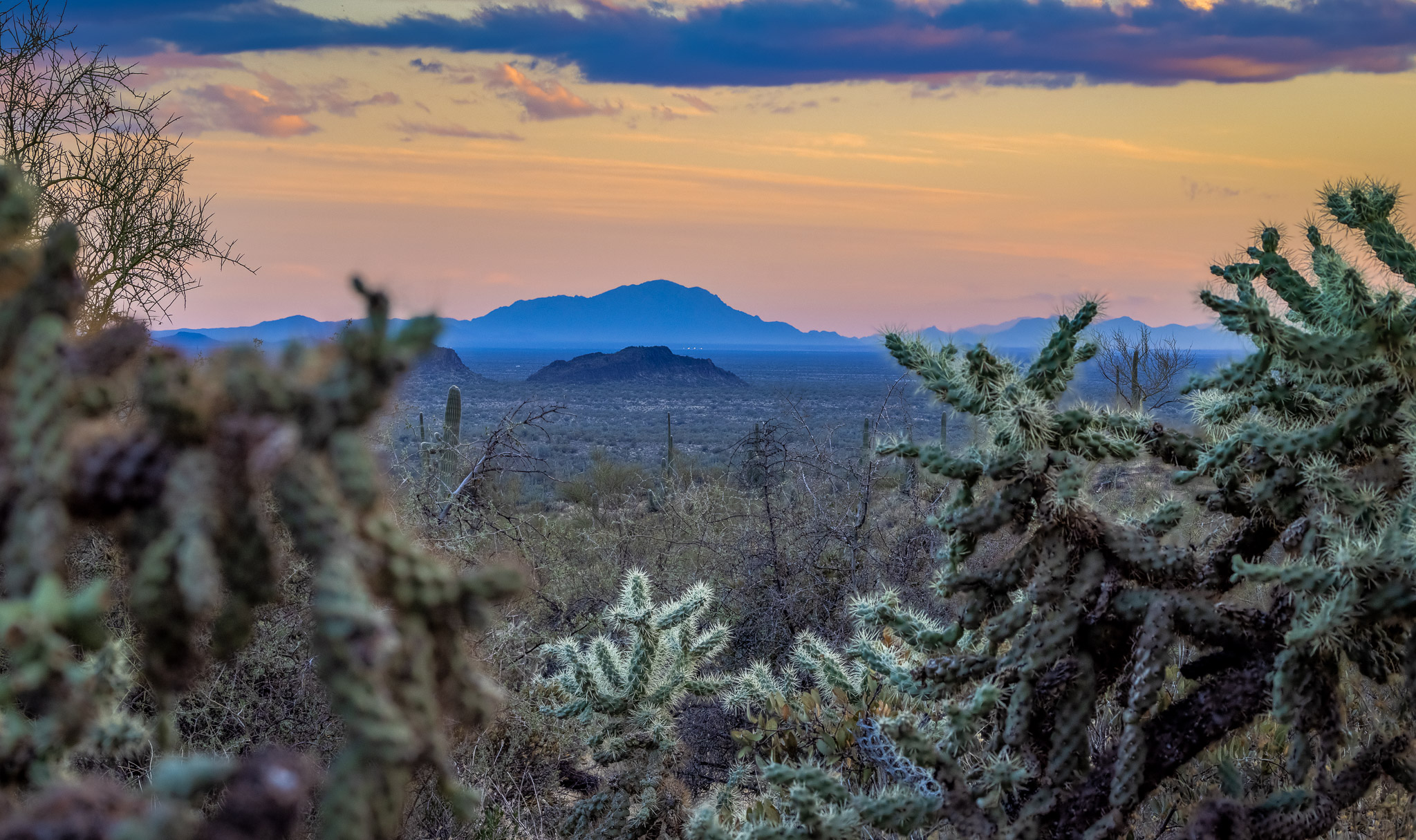 Eastern view from Superstition Mountains