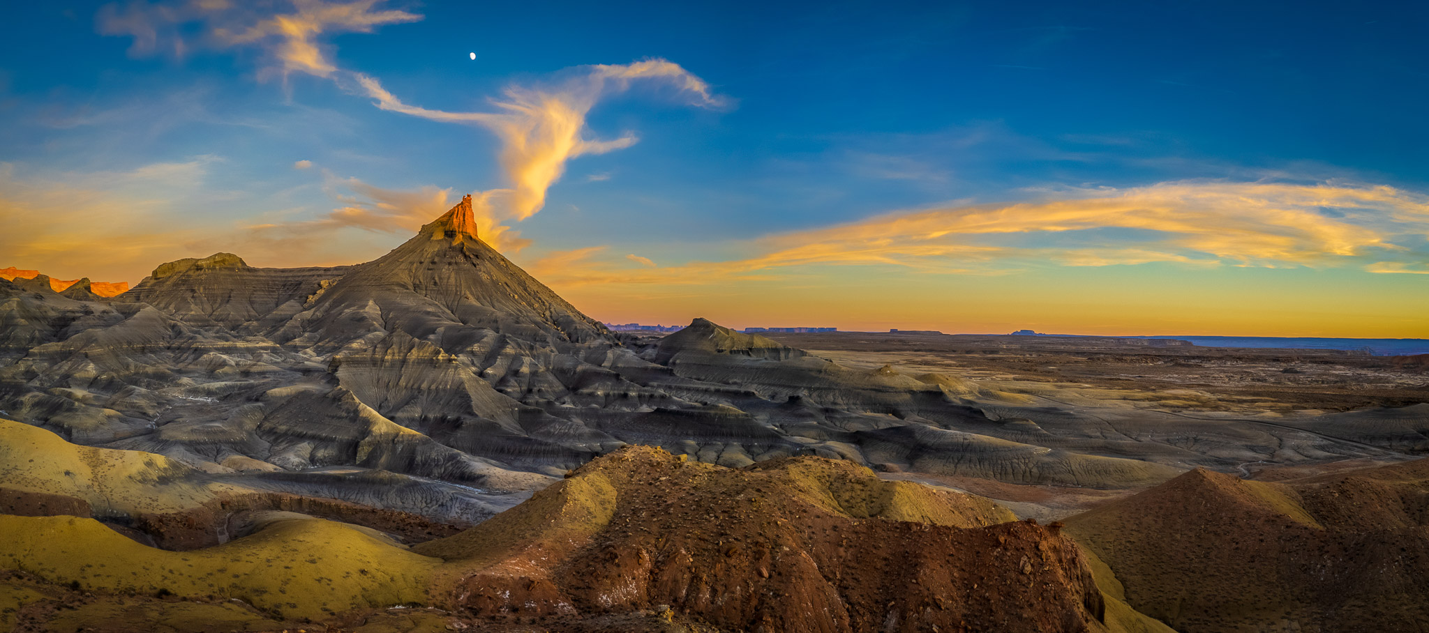 Sunset on Smoky Mountain, Glen Canyon