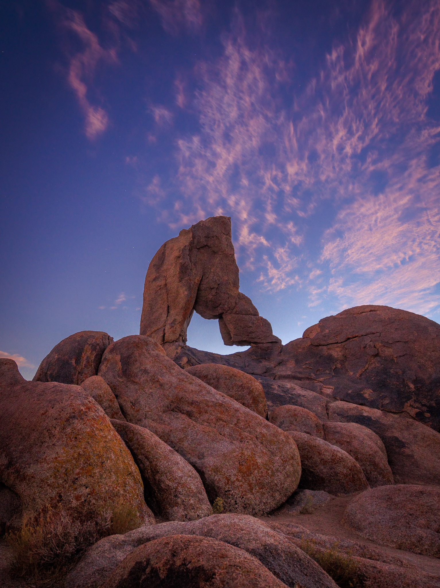 Boot Arch, Alabama Hills